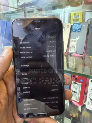 Apple iPhone 11 64 GB Black