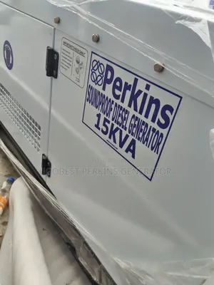 15kva Perkins Soundproof Generator With Two Years Warranty Available