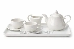 White Porcelain Tea Set 5 Piece