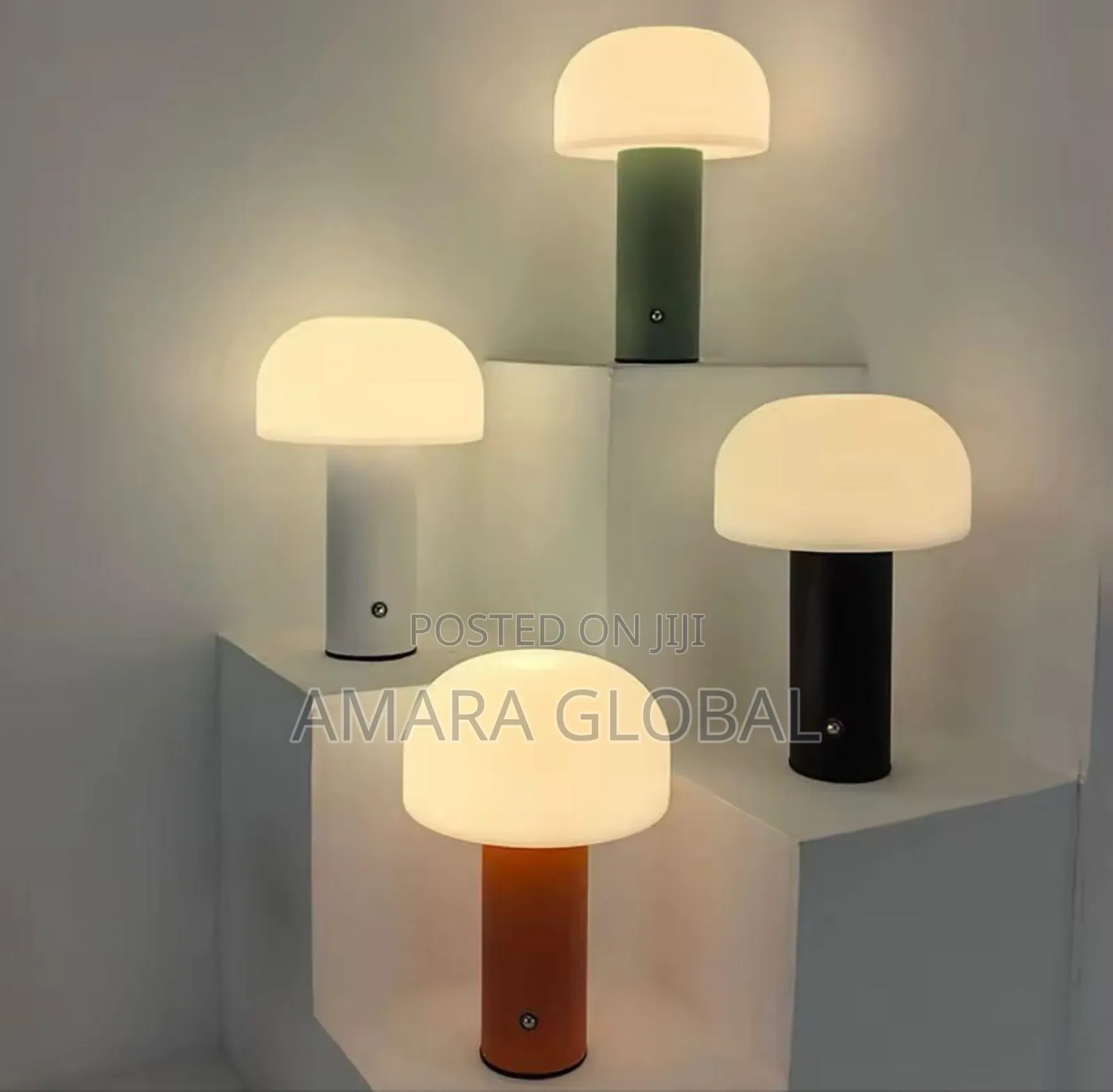 Cordless Mushroom-Style Led