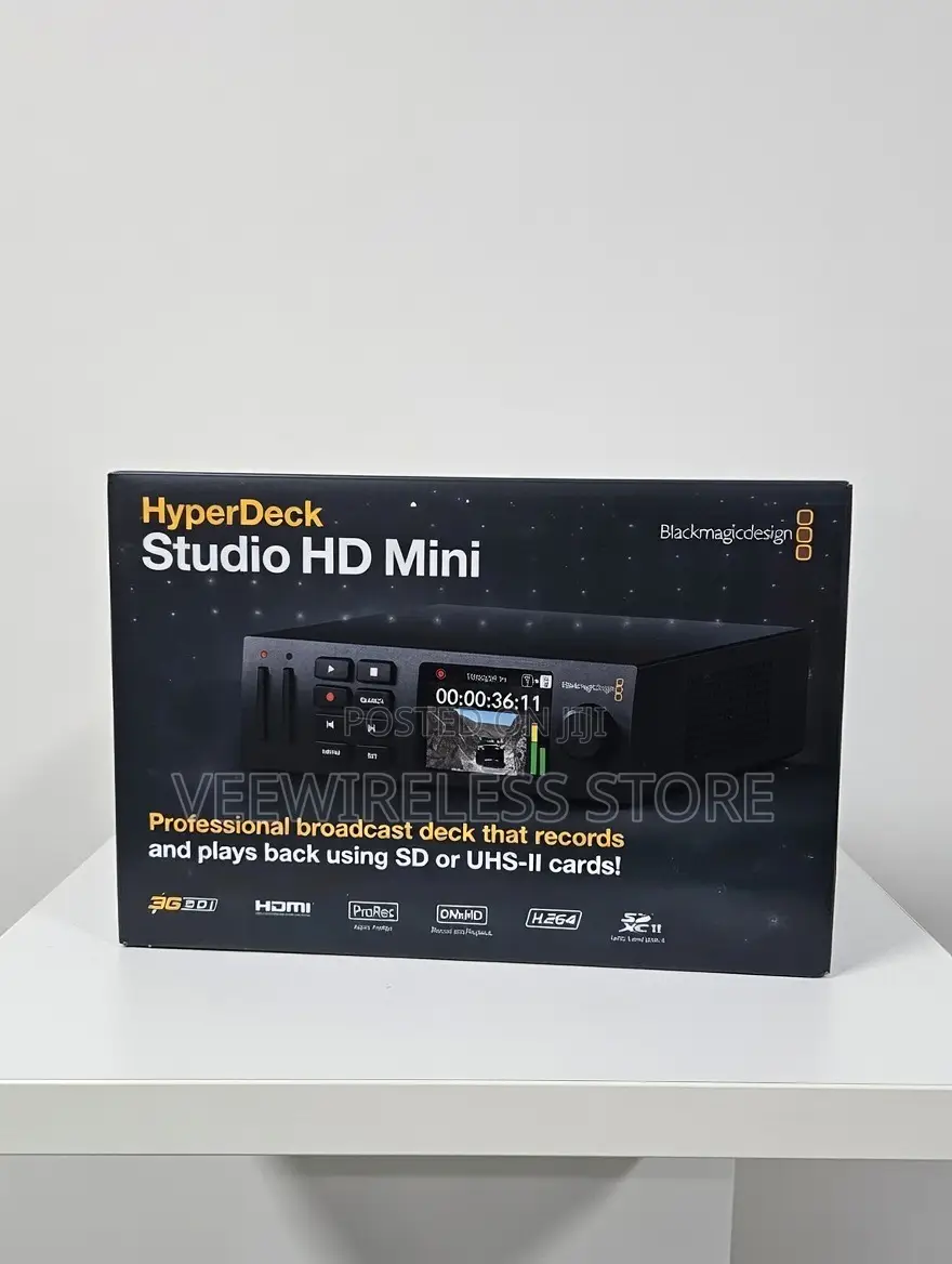 Hyperdeck Studio Hd Mini Studio-recorder Black