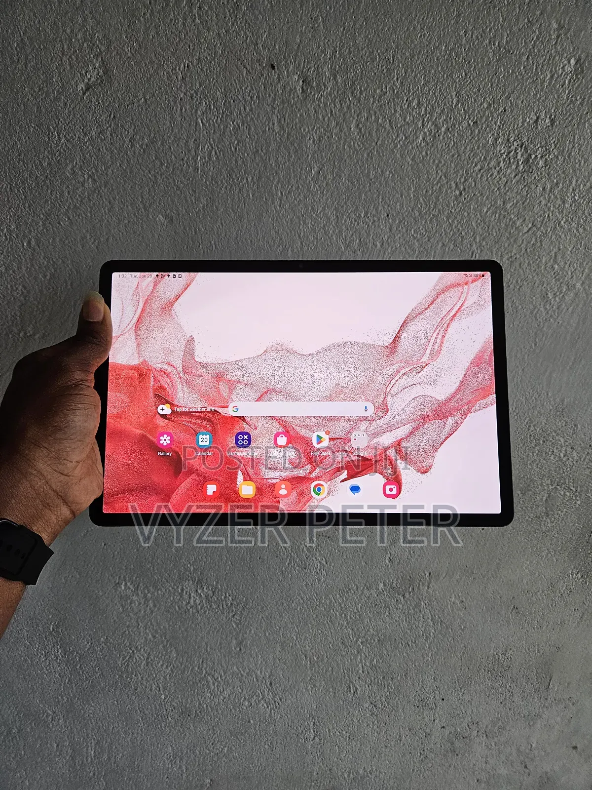 Samsung Galaxy Tab S8+ 128 GB Black