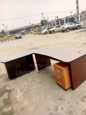 Eecutive Office Table, Extension,Side Drawer Swivel Chair