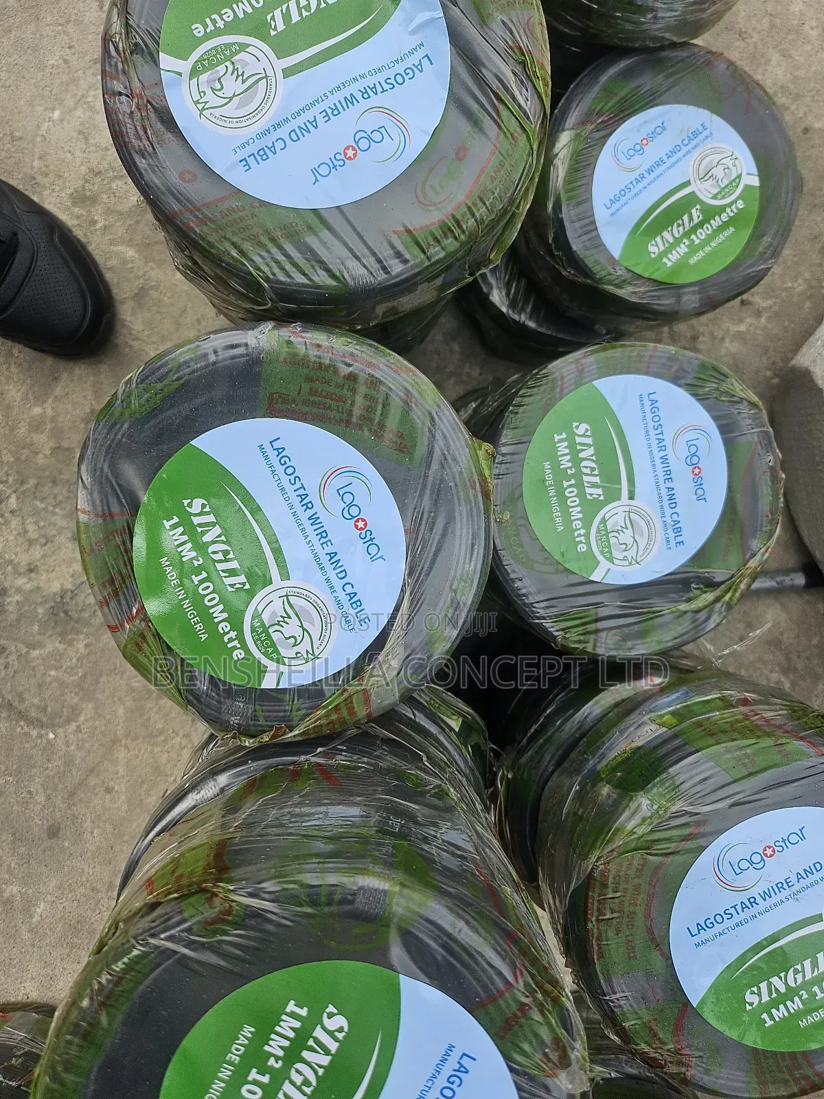 Lagostar 1.0mm PVC Insulated Single-Core Copper Cable