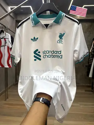 Liverpool Heritage Merch Jersey Polo Shirt