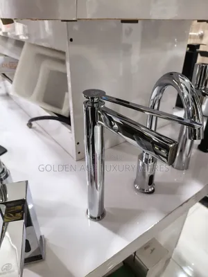 Long Brass Basin Mixer P73