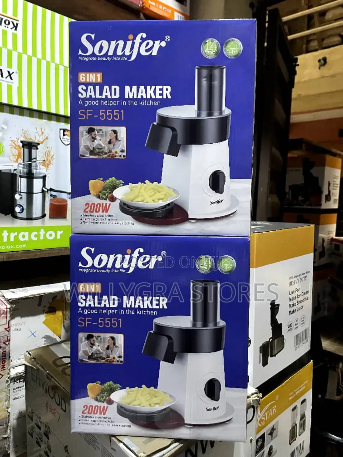 Sonifer 6 In 1 Salad Maker