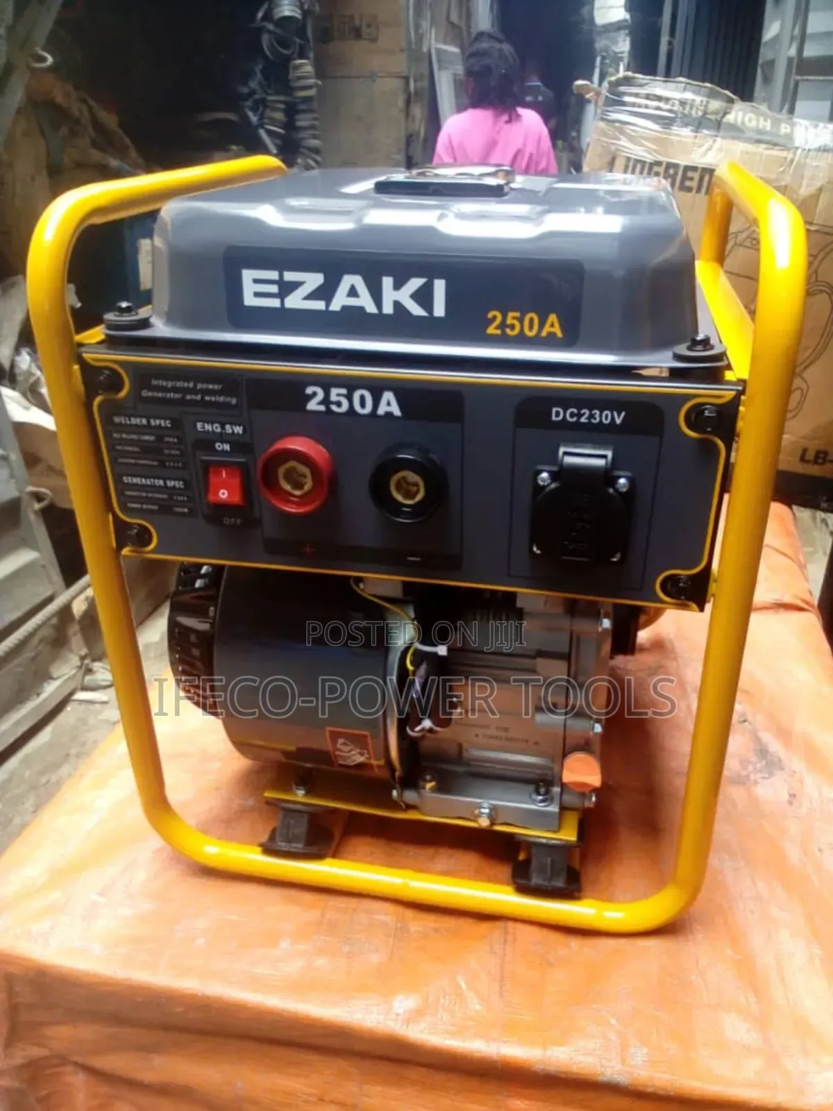 Petrol Engine Welding Machine 250 Amps