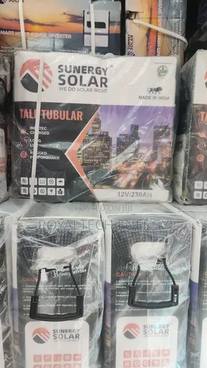 Sun Energy 230ah 12v Tubular Battery