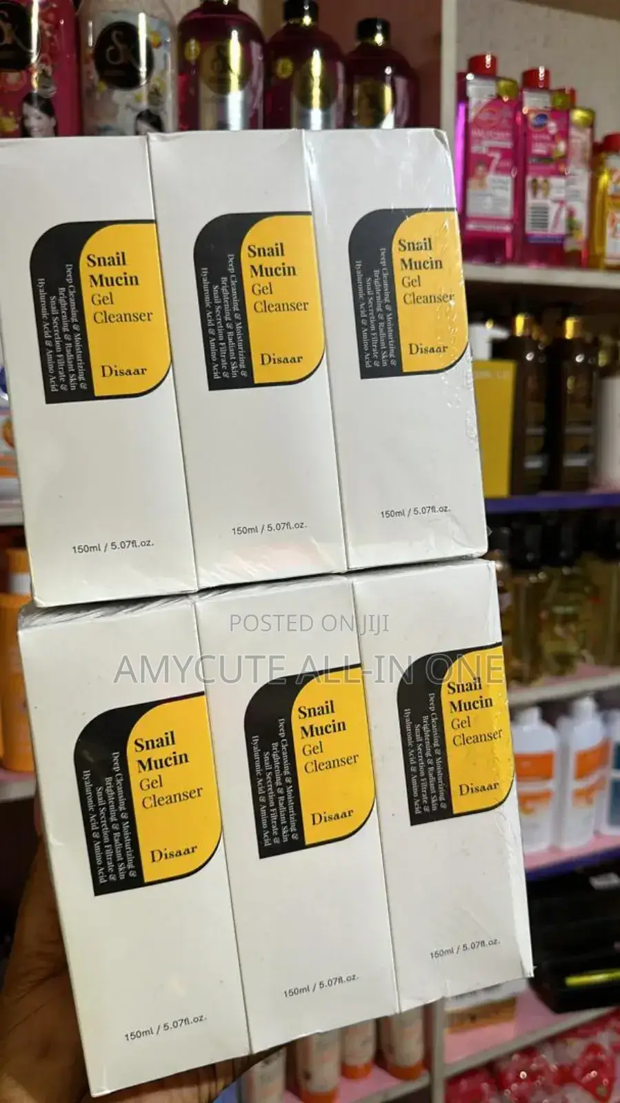 Disaar Snail Mucin Gel Cleanser