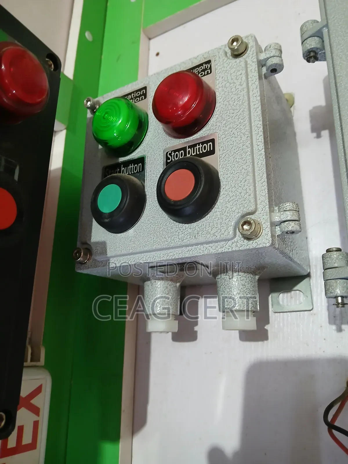 Atex Start and Stop and Indicator