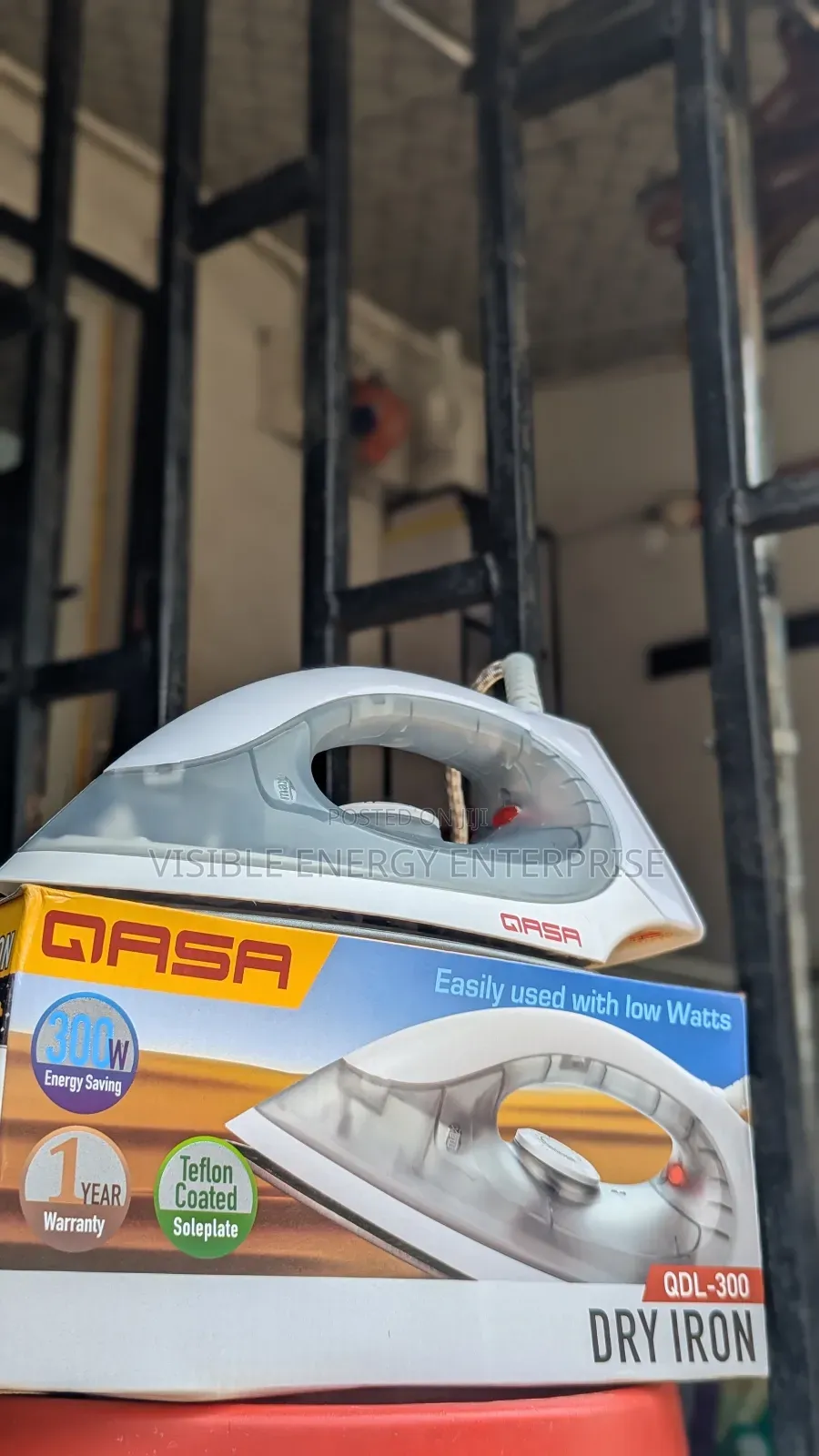 Qasa 300w Pressing Iron in Ikeja - Home Appliances, Visible Energy ...