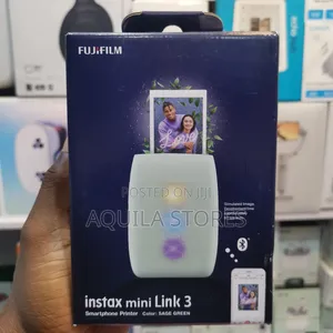Fujifilm Instax Mini Link 3 Smartphone Printer in Sage Green