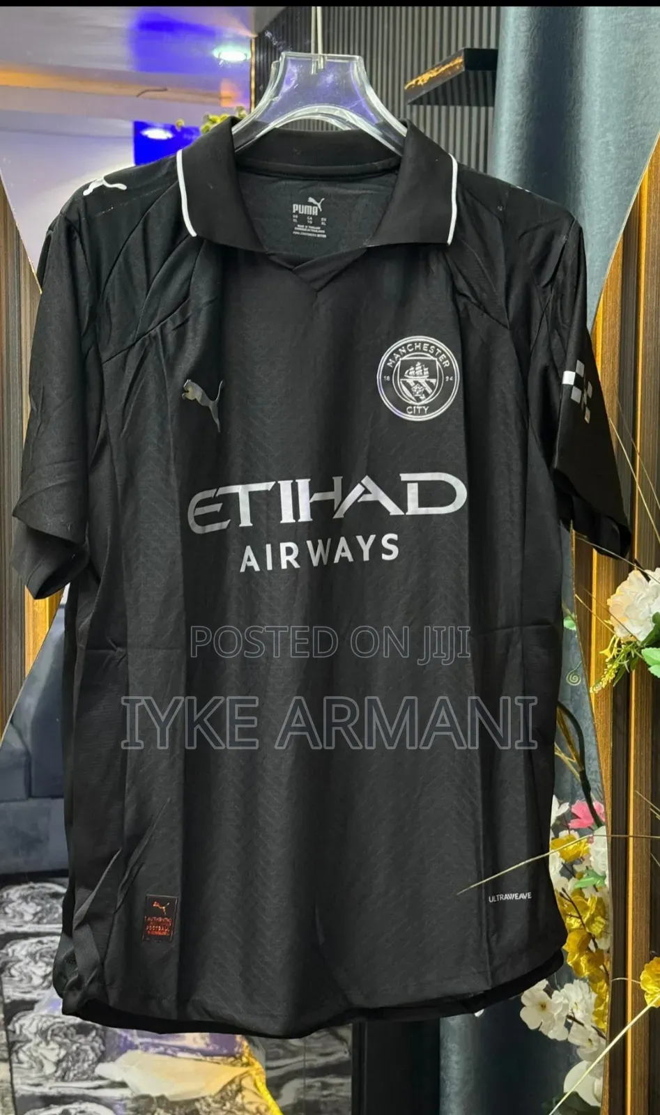 Manchester City Polo Black