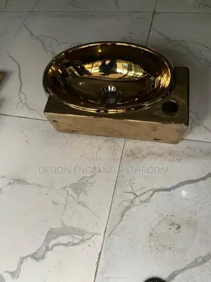 Gold Wall Hung Basin