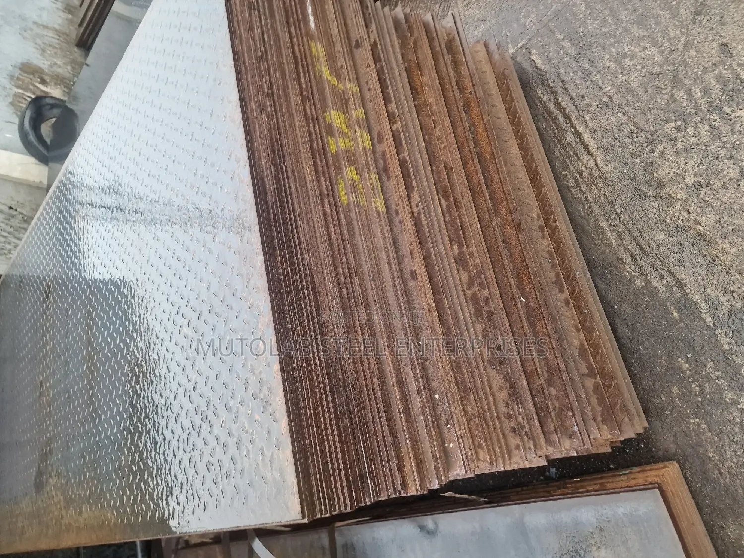 M S Chequered Plate 5mm and 6mm