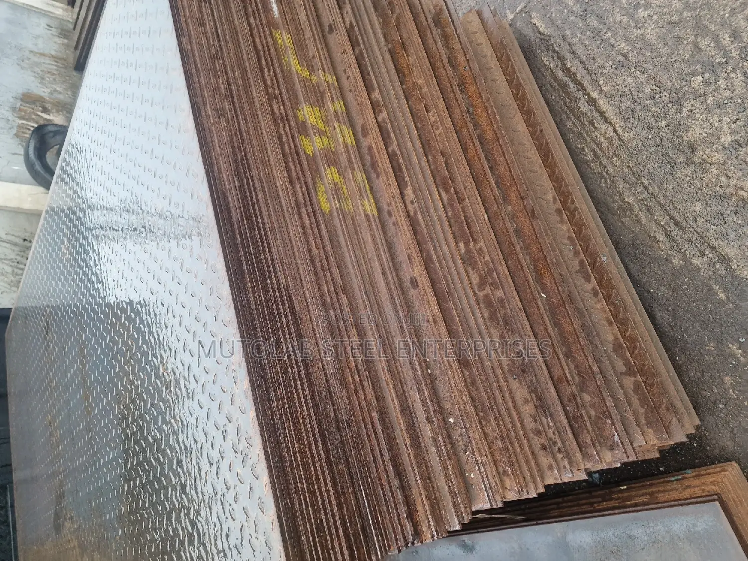 M S Chequered Plate 5mm and 6mm