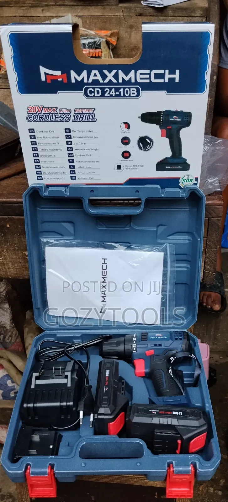 Cd 24-10b Cordless Drill