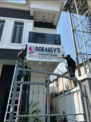 Outdoor Building Signage