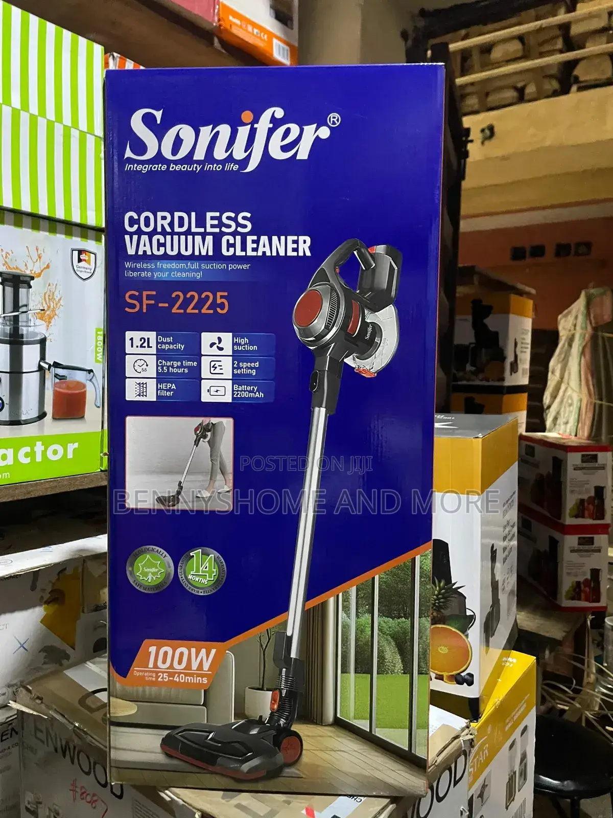 Sonifer Cordless Vacuum Cleaner