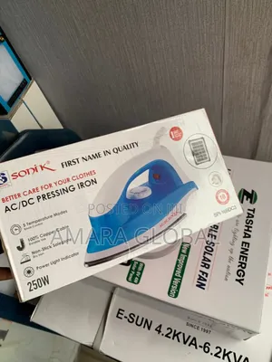 Sonik Ac/Dc Inverter Friendly Solar Pressing Iron