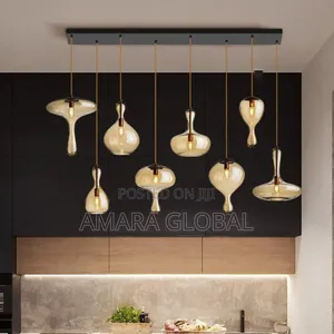 Amber Glass Pendant Lights