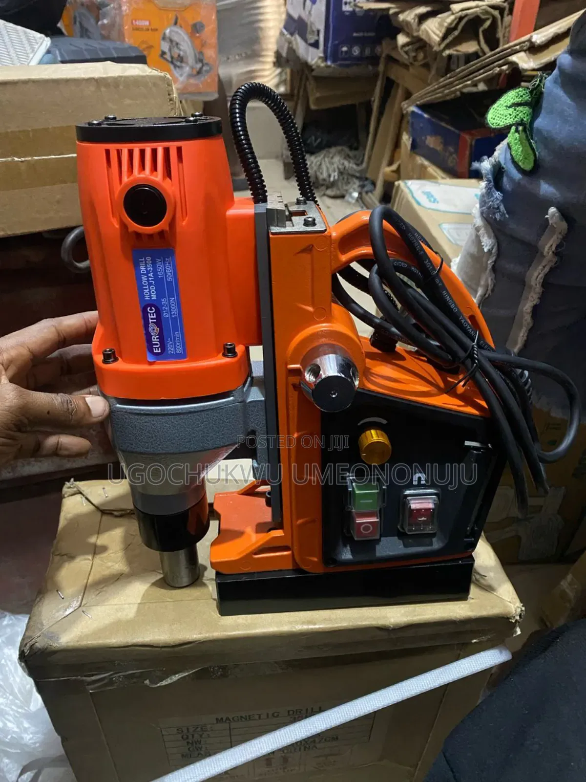 Maginetev Drilling Machine