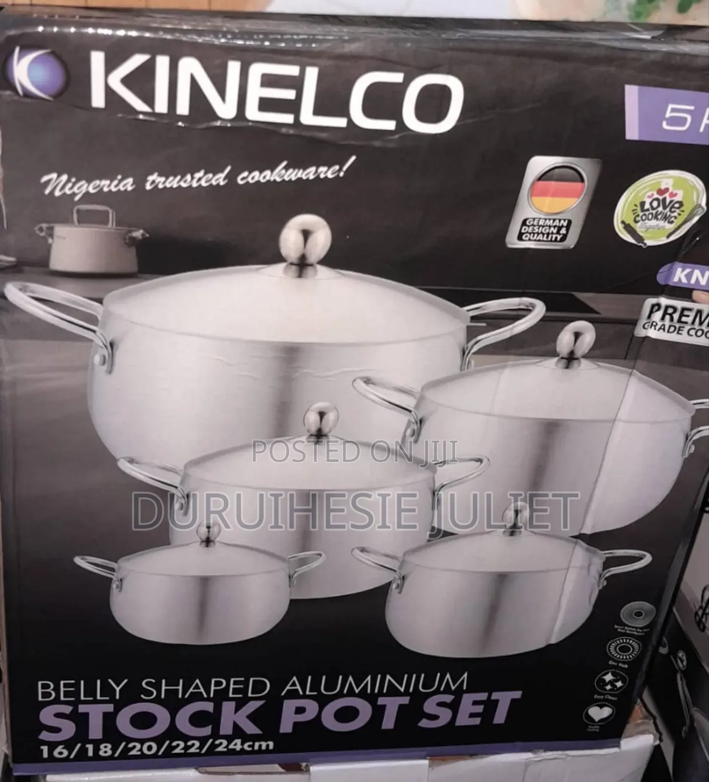 5pcs Stock Pot Set