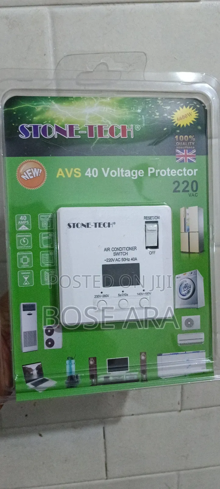 Avs 40 Ac Switch/Voltage Protector From Electricity Flunctation