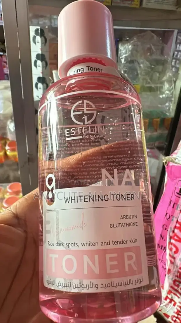 Estelin Niacinamide, Glutathione and Arbutin Toner don siyarwa - Amycute  All-in One Cosmetic  Farashi:  4,000 a Jiji.ng [Ojo]