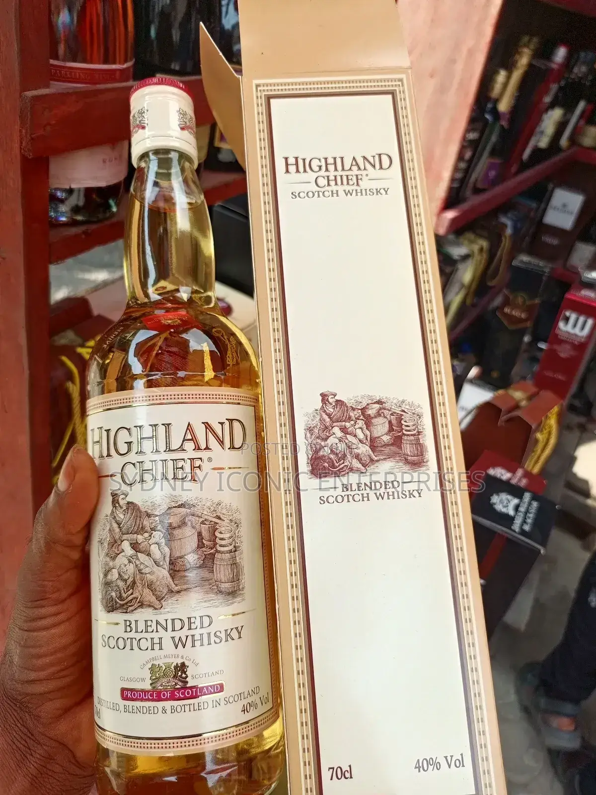 Highland Chief Scottish Whiskey