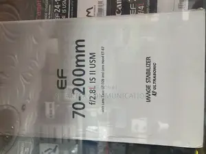 Canon Lens Ef 70 to 200mm
