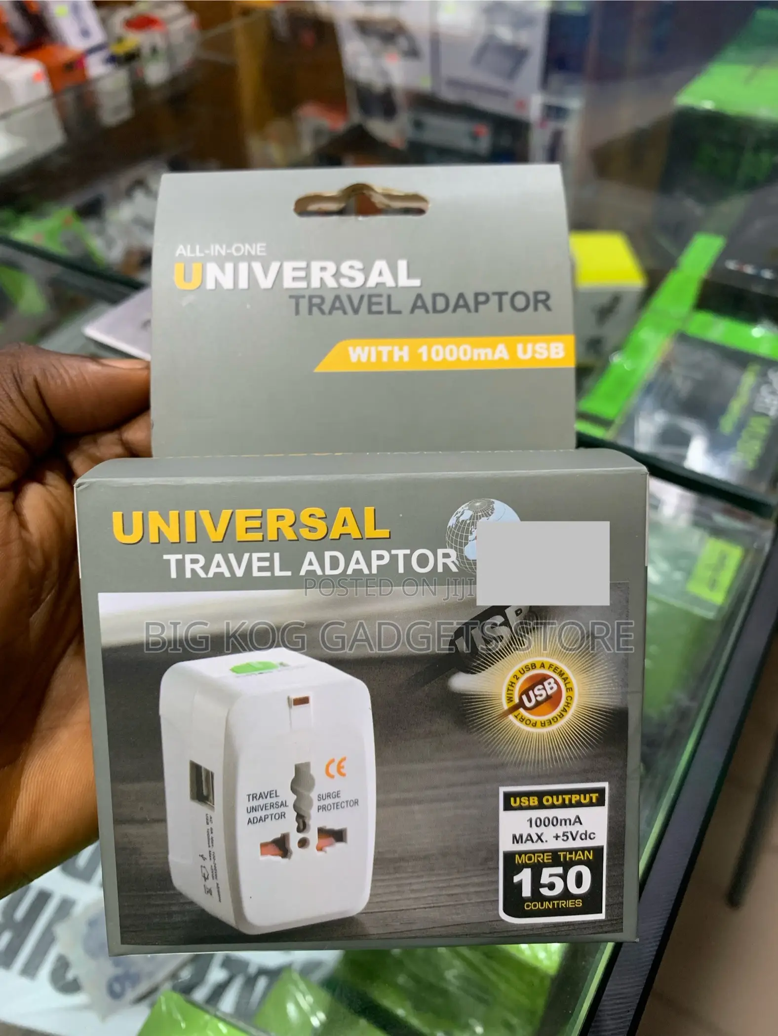 Universal Travel Adapter With Usb Port