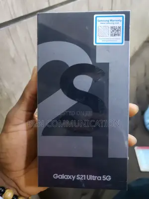 New Samsung Galaxy S21 5G 256 GB Silver