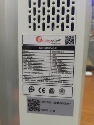 100ah Felicity Charge Controller