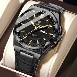 Poedagar Leather Watch