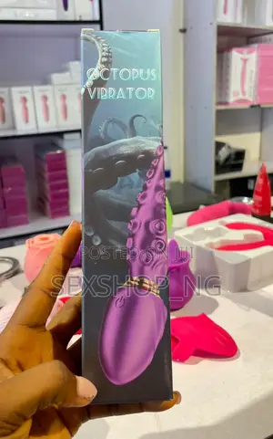 Octopus Silicone Dildo and Vibrator