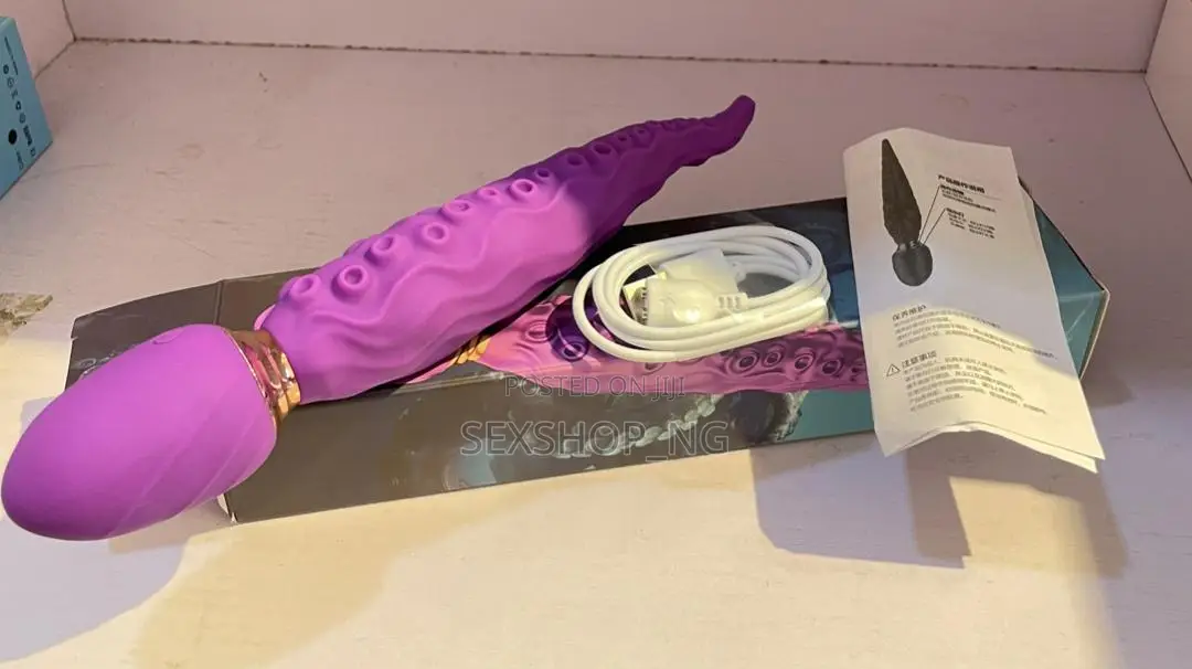 Octopus Silicone Dildo and Vibrator