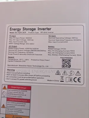 Haisic 8kwh+4.2kva All-in-One Stackable Solar System