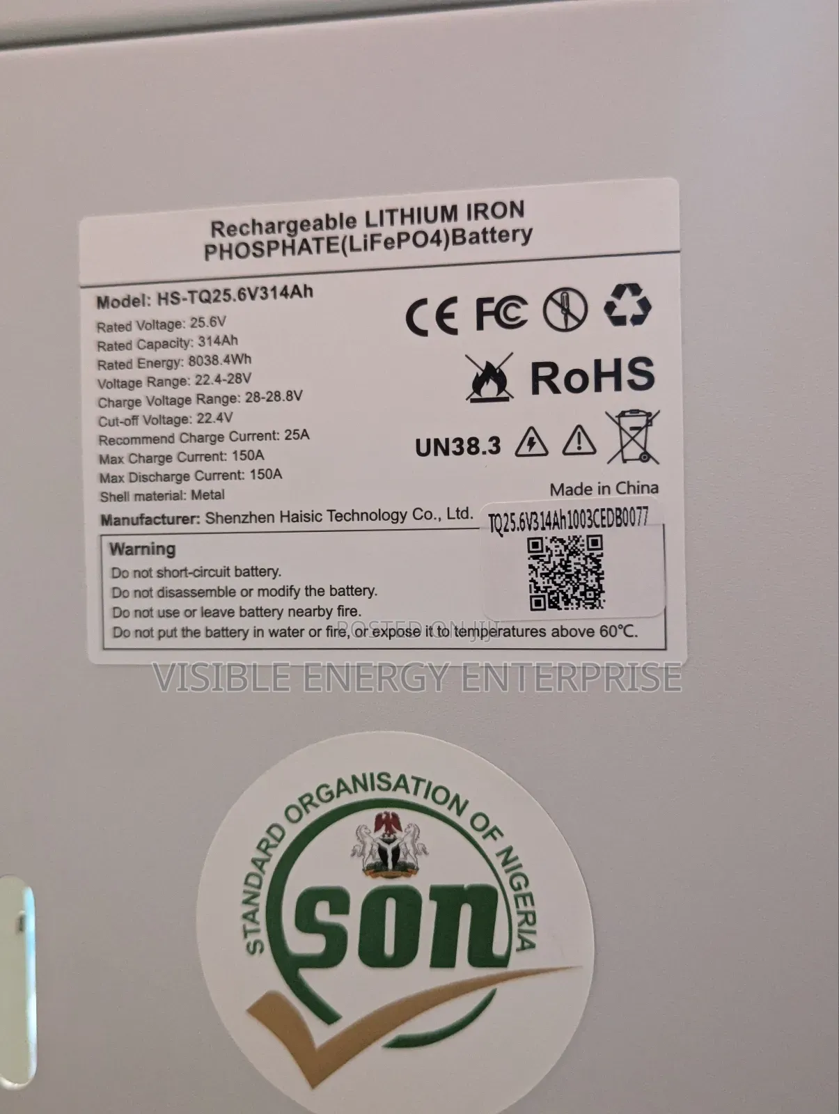 Haisic 8kwh+4.2kva All-in-One Stackable Solar System