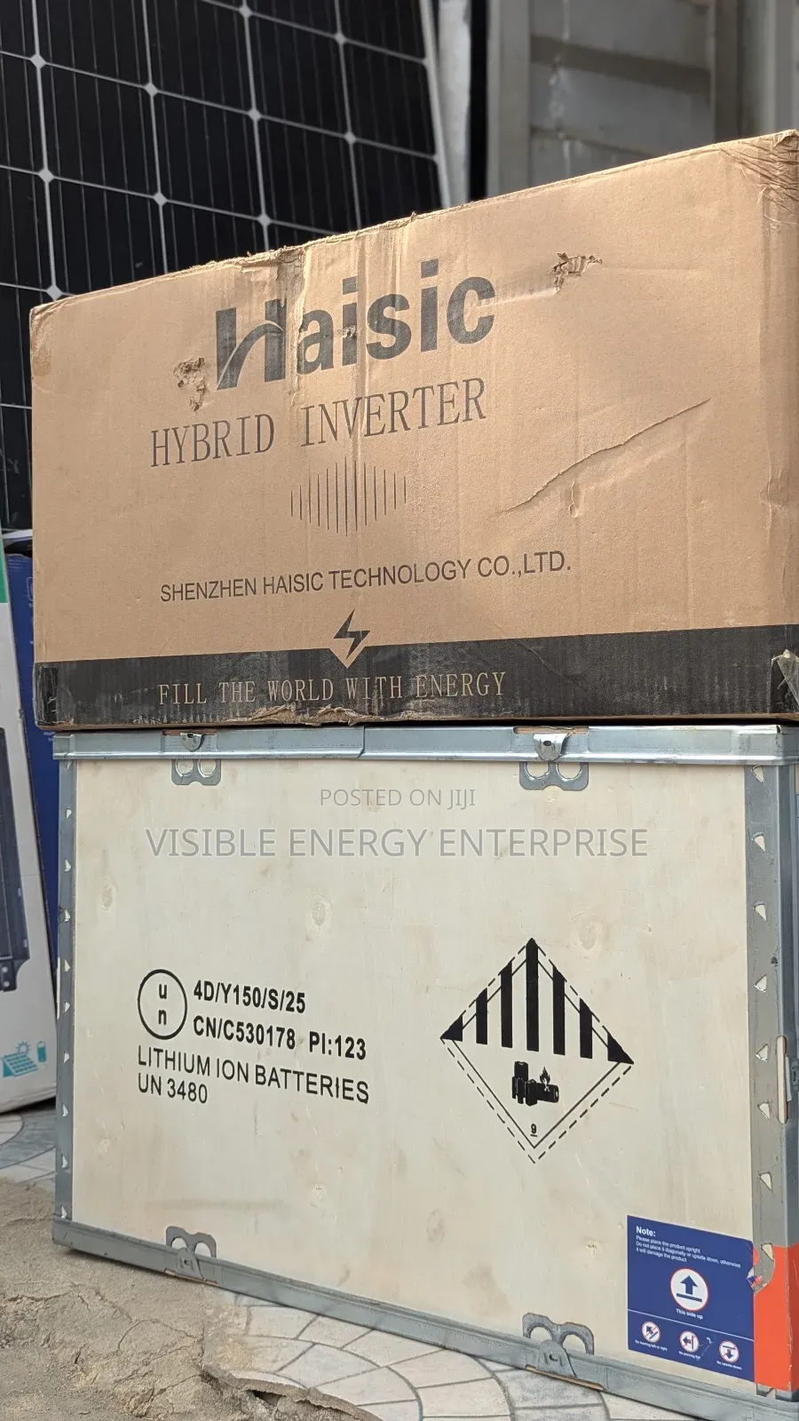 Haisic 8kwh+4.2kva All-in-One Stackable Solar System