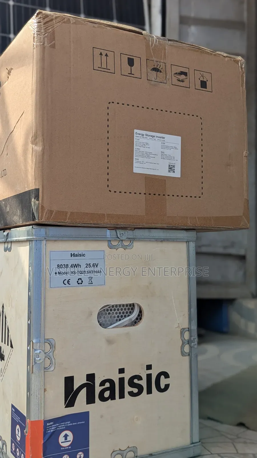 Haisic 8kwh+4.2kva All-in-One Stackable Solar System