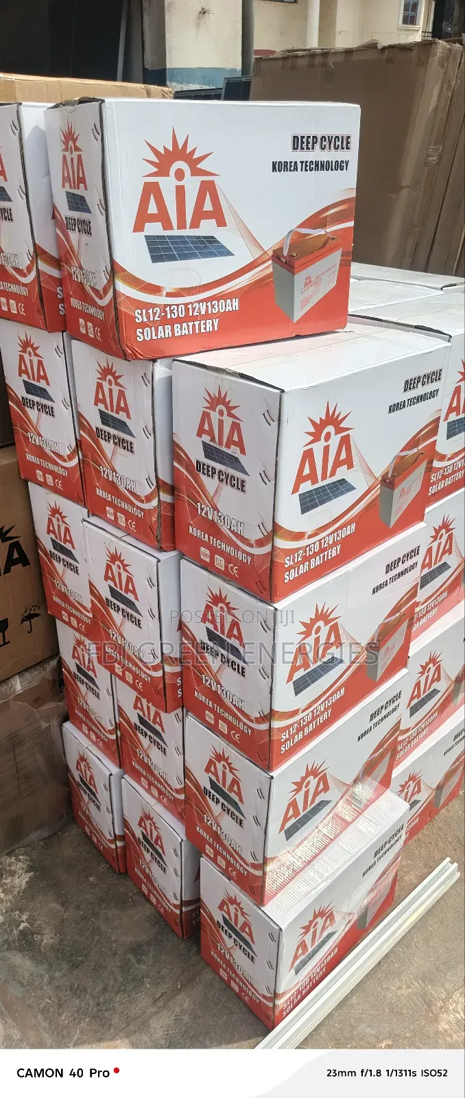 100ah 12v Aia Battery