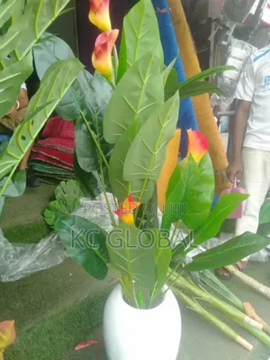Artificial Flower and Pot Available