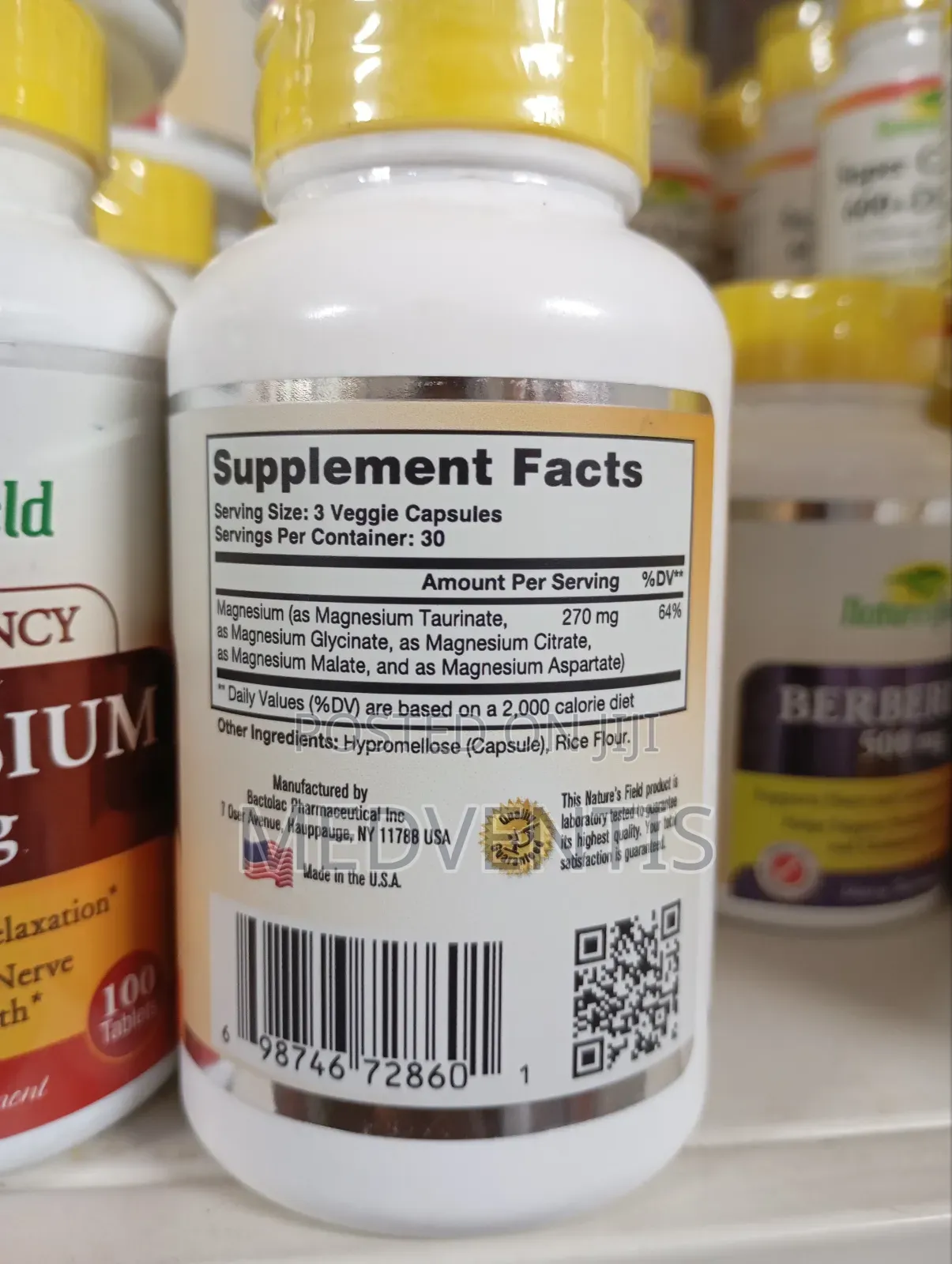 Nature'sfield Magnesium 5 in 1 Complex