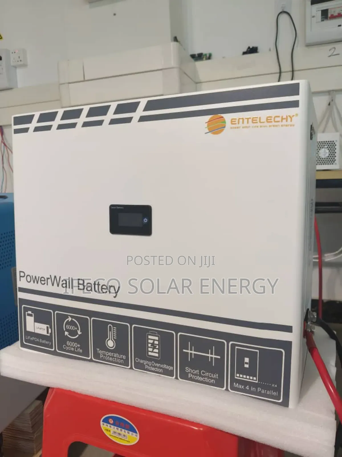 Entelechy Lithium Ion Battery 7.6kwh 24v