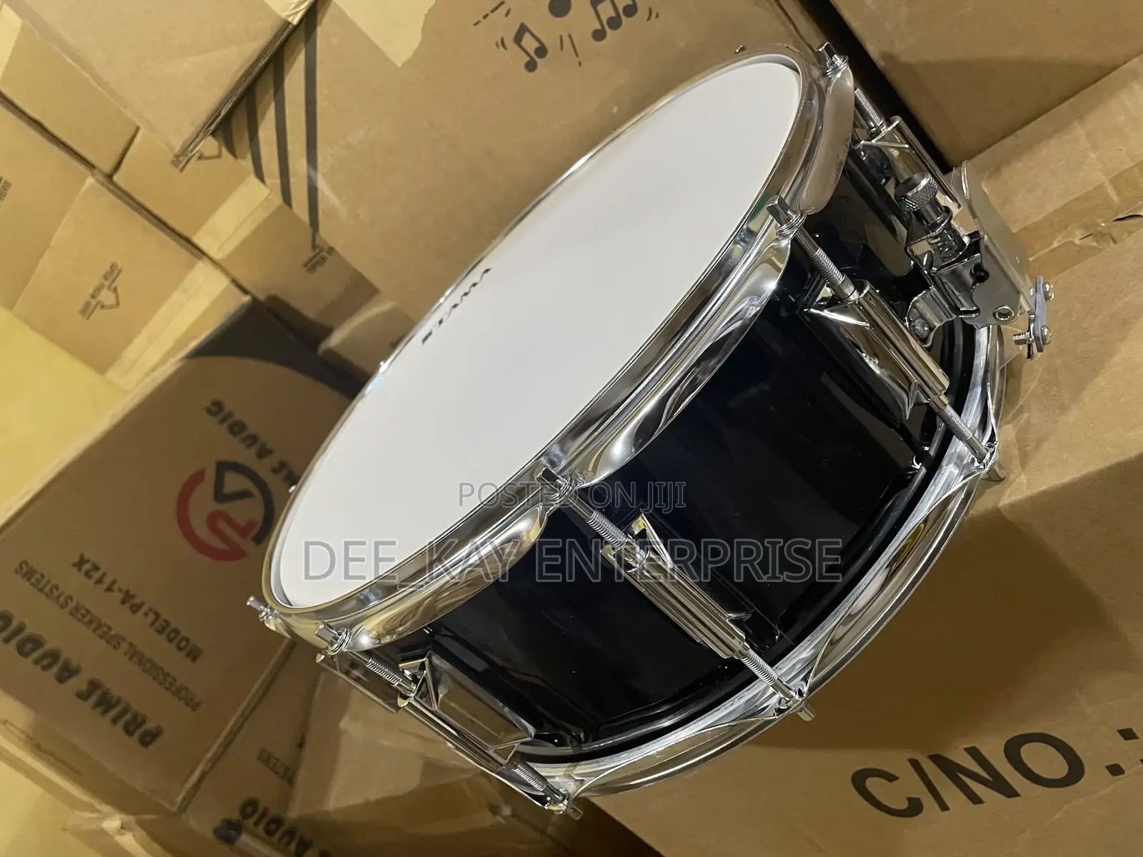 Black Tama Snare Drum