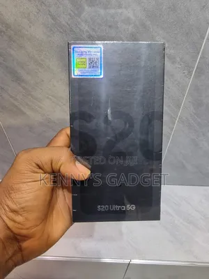 New Samsung Galaxy S20 Ultra 256 GB Black