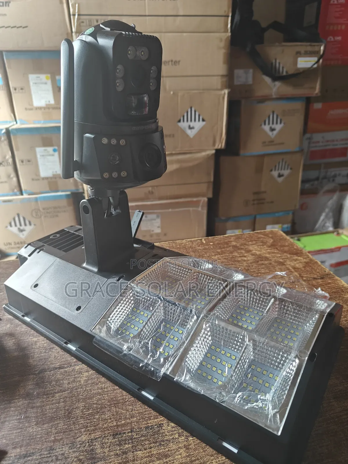 Solar Street Light With CCTV Camera