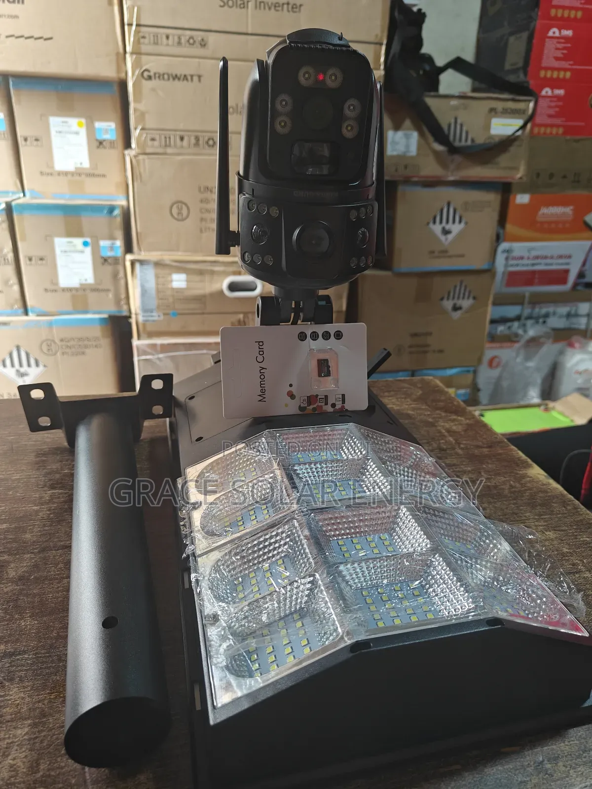 Solar Street Light With CCTV Camera